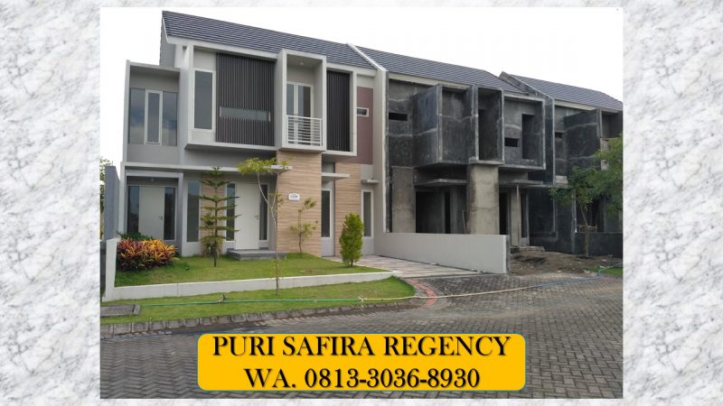 DP DIANGSUR!!!, WA 0813-3036-8930, Rumah Dijual Puri Safira Regency Surabaya